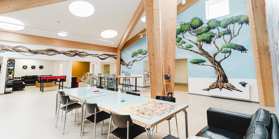 Fællesrum i Syrenparken