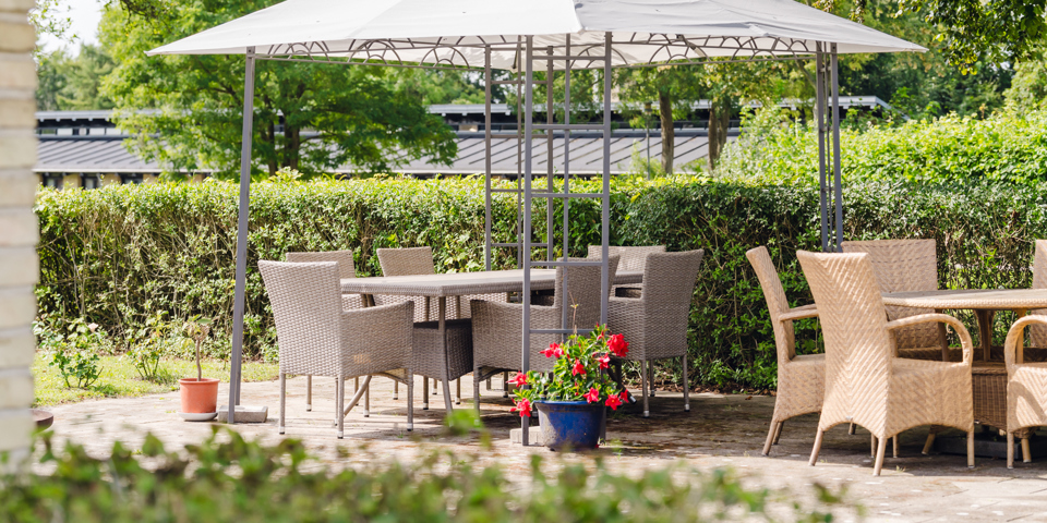 Terrasse ved Pomonahuset