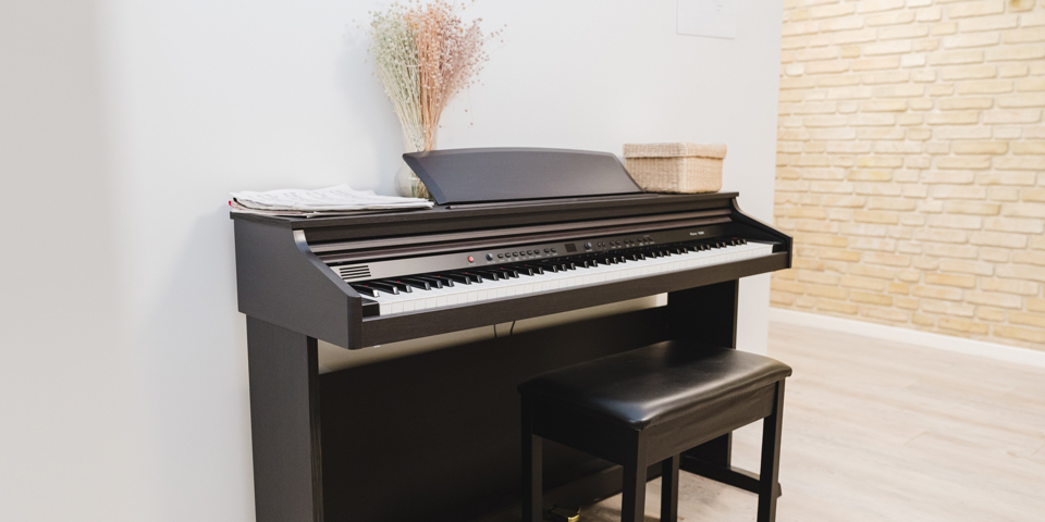 Klaver i musikhjørnet